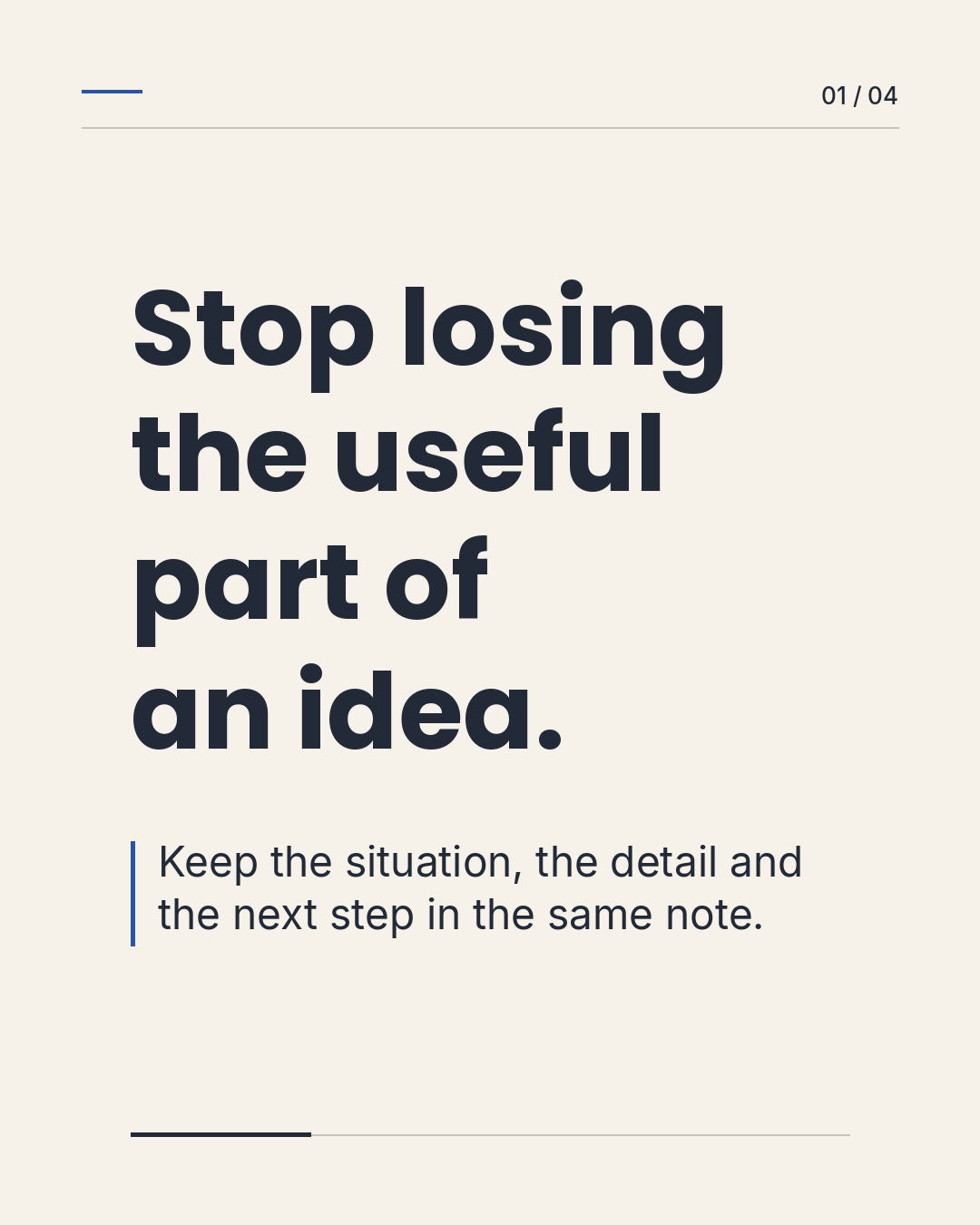 Notebook carousel template preview